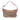 Beige Gucci GG Canvas Web Handbag