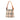 Brown Burberry House Check Tweed Shoulder Bag - Designer Revival