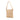 Beige Fendi Zucchino Canvas Shoulder Bag