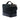 Black Chanel Quilted Iridescent Caviar Globe Trotter Vanity with Chain Satchel