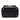 Black Chanel Quilted Iridescent Caviar Globe Trotter Vanity with Chain Satchel