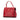 Red Yves Saint Laurent Medium Leather Muse Two Handbag - Designer Revival