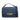 Blue Chanel Small Quilted Grained Calfskin Label Click Flap Satchel