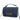 Blue Chanel Small Quilted Grained Calfskin Label Click Flap Satchel
