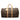 Brown Louis Vuitton Monogram Keepall 55 Travel Bag
