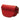 Red LOEWE Mini Bicolor Grained Calfskin Gate Crossbody