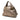 Gold Gucci Large Metallic Calfskin Hysteria Satchel
