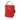 Red Burberry House Check Canvas and Calfskin Ashby Bucket Bag Satchel