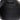 Black Fendi Zucchino Canvas Shoulder Bag
