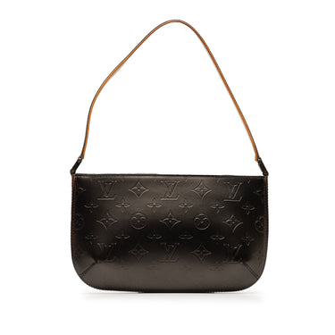 Gray Louis Vuitton Monogram Mat Fowler Shoulder Bag