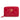 Red Chanel Quilted Lambskin Acrylic Coco Love Coin Pouch