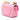 Pink Chanel Mini Wenge Wood Chain Flap Crossbody Bag