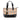 Brown Burberry Haymarket Check Canvas Handbag