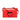 Red LOEWE Medium Leather Barcelona Crossbody - Designer Revival