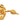 Gold Chanel CC Gold Plated Filigree Fringe Drop Clip On Earrings