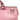 Pink Gucci Medium Leather Bamboo Daily Satchel - Designer Revival