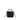 Black Chanel Mini CC Quilted Lambskin Top Handle Vanity Case With Chain Satchel