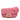 Pink Fendi Embossed Terry Cloth FF 1974 Convertible Belt Baguette Satchel