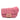 Pink Fendi Embossed Terry Cloth FF 1974 Convertible Belt Baguette Satchel