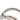Black LOEWE Brass and Calfskin Anagram Key Ring and Bag Charm