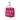 Pink Louis Vuitton Limited Edition Monogram Nylon Ikat Noefull MM Bucket Bag