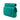 Green Chanel CC Quilted Jersey Roll Clutch