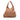 Brown Chanel Calfskin Square Stitch Tassel Hobo
