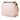 Pink Fendi Small Scalloped Leather Kan I Crossbody