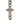 Silver Louis Vuitton Brass Monogram Row Necklace