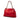 Red Gucci Medium Calfskin Soho Chain Tote