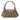 Beige LOEWE Leopard Printed Leather Senda Handbag