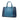 Blue Prada Medium Bicolor Saffiano Lux Galleria Double Zip Satchel