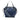 Blue Burberry Supernova Check Nylon Buckleigh Tote