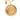 Gold Chanel Gold Plated 31 Rue Cambon Medallion Pendant Necklace