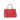 Red Prada Medium Saffiano Lux Galleria Double Zip Satchel