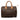 Brown Louis Vuitton Monogram Speedy 30 Boston Bag
