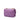 Purple Chanel Mini Quilted Shiny Lambskin Button On Top Flap Satchel