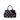 Black Prada Small Canvas Canapa Grommet Satchel - Designer Revival