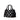 Black Prada Small Canvas Canapa Grommet Satchel - Designer Revival