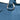 Blue Prada Vitello Daino Open Convertible Tote Satchel - Designer Revival