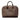 Brown Louis Vuitton Damier Ebene Alma PM Handbag