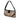 Beige Burberry House Check Coated Canvas Buckle Shoulder Bag