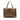 Brown Gucci GG Satin Abbey D Ring Tote