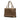 Brown Gucci GG Satin Abbey D Ring Tote - Designer Revival