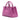 Pink Bottega Veneta Small Nappa Intrecciato Roma Satchel - Designer Revival