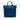 Blue Prada Tessuto Zip Top Convertible Tote Satchel