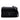 Black Prada Saffiano Trimmed Tessuto Chain Crossbody