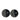 Silver Chanel Silver and Resin CC Button Push Back Earrings - Designer Revival