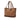 Brown Gucci GG Straw Libeccio Sunset Tote - Designer Revival