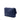 Blue Chanel Large Lambskin CC Crossing Flap Shoulder Bag